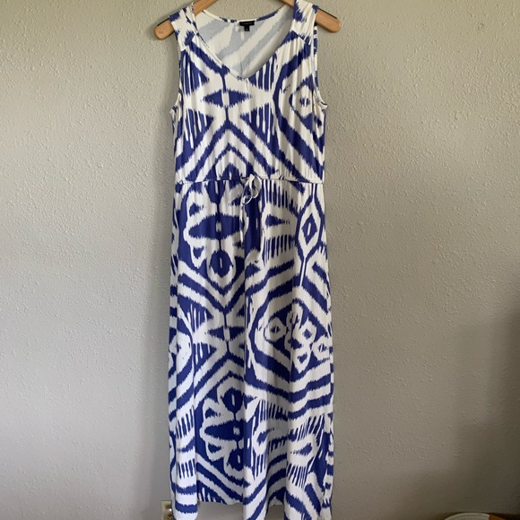 Talbots Dresses & Skirts - Talbots ikat print maxi dress
